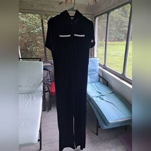 Peachy Den Kernel Velvet Jumpsuit